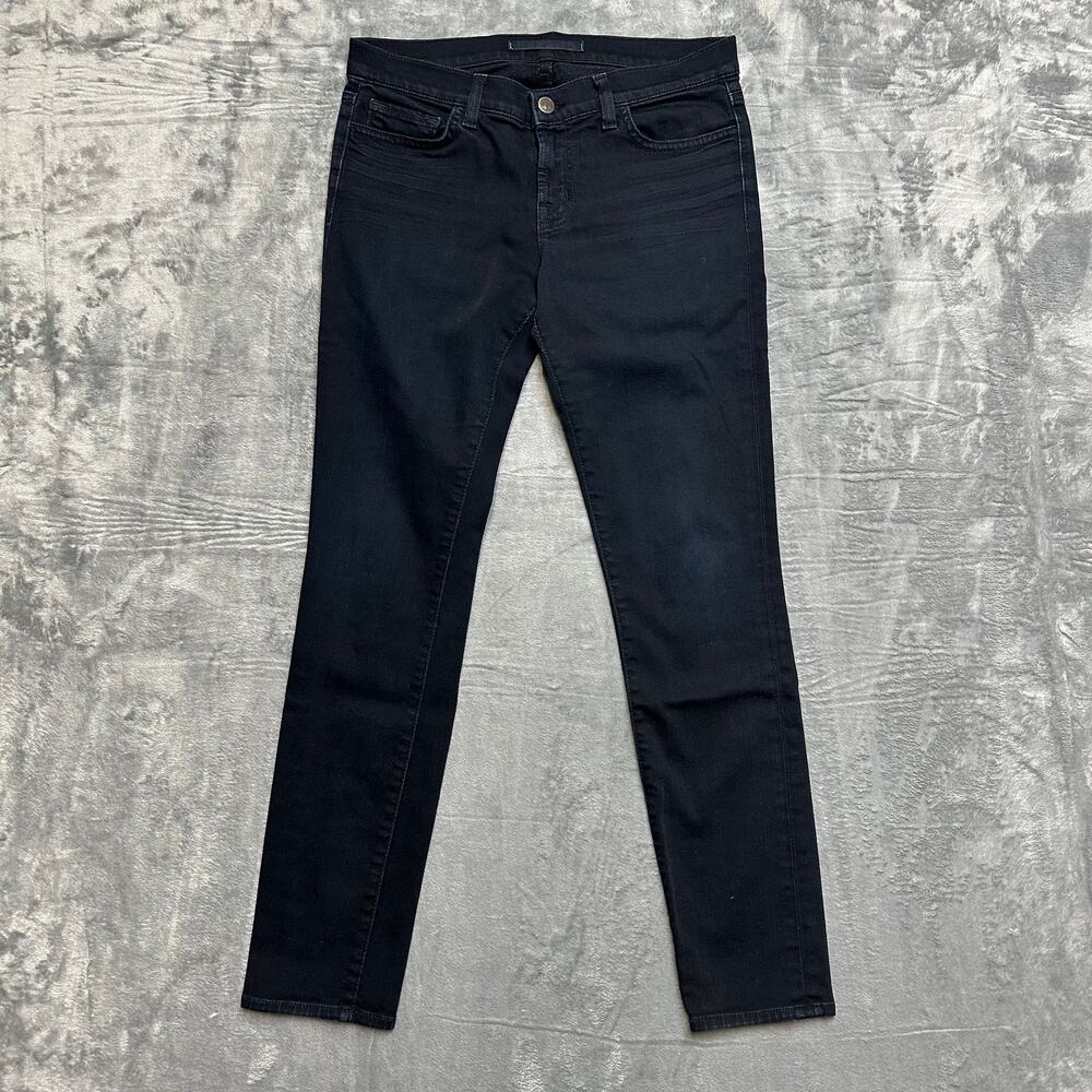 J Brand Skinny Jeans Women's Sz 27 Black‎ Denim